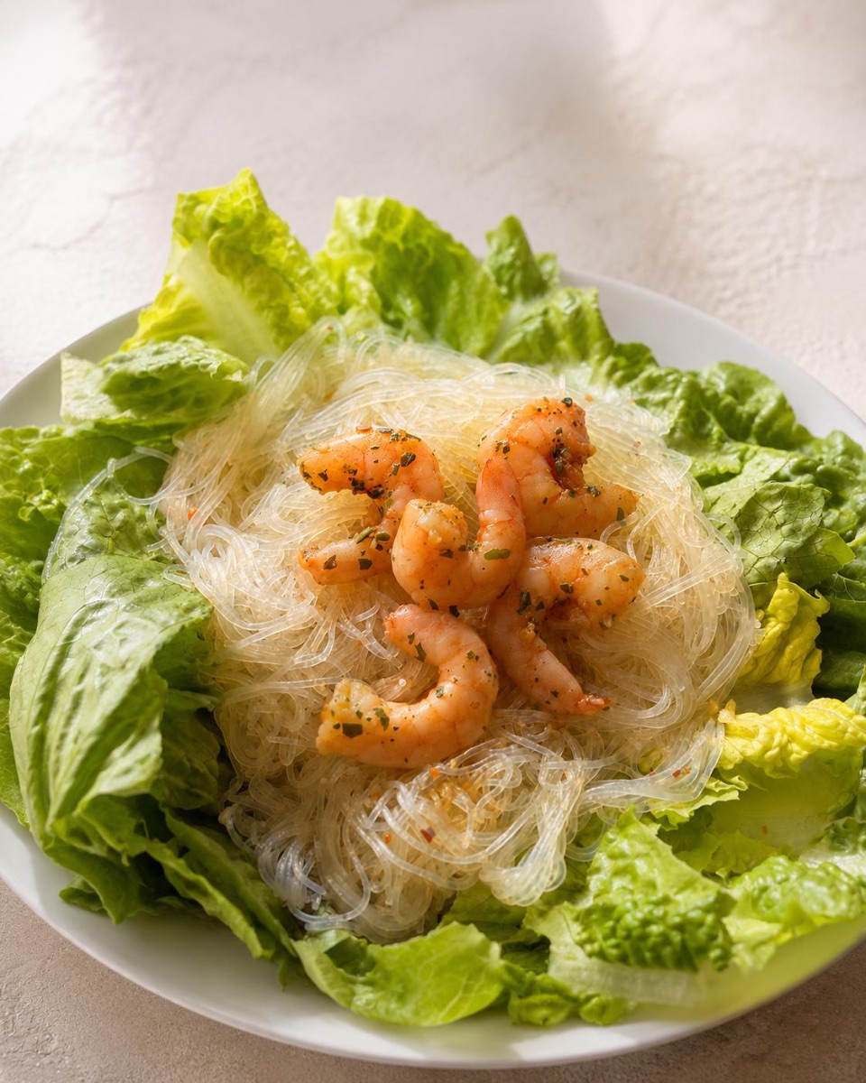 Garnelen Glasnudel Bowl🍤